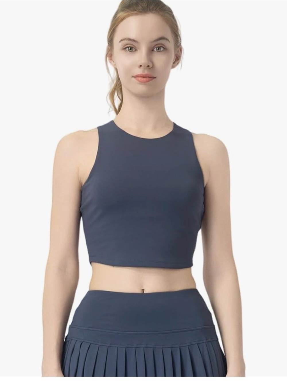 Leapstride Cropped bra top, medium support